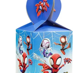 Spydeman and friends scatole da party per Regalini Festa Scatola di Caramelle per Feste,Compleanno,Bomboniere ,Tema Personalizzabile!!! Festa di Compleanno Bambini