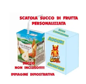 Stumble Guys and friends Scatola Per succhi di Frutta brik personalizzata