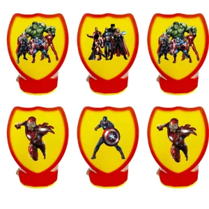 Avengers and friends Topper Decorazioni Tavolo