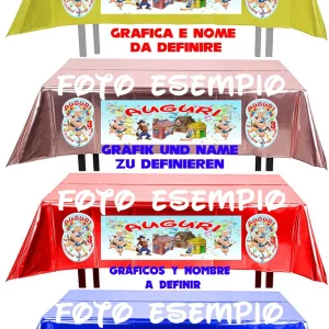 Tre porcellini and friends Tovaglia Compleanno