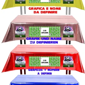 Tovaglia Compleanno Squadre MILAN NAPOLI INTER JUVENTUS