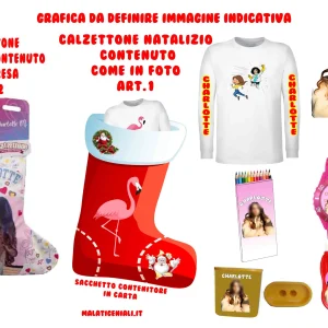 Calzettone Natalizio Charlotte and Friends