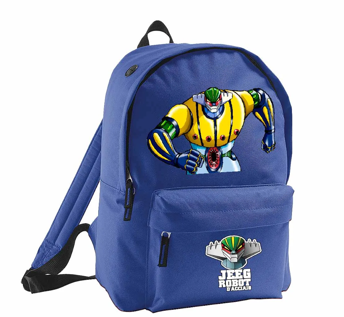 JEEG ROBOT Zaino Bambino Scuola Cor