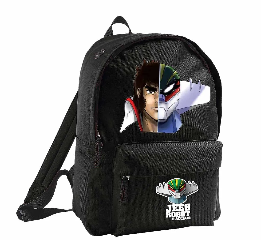 JEEG ROBOT IROSHI SHIBA Zaino Bambino Scuola - immagine 3